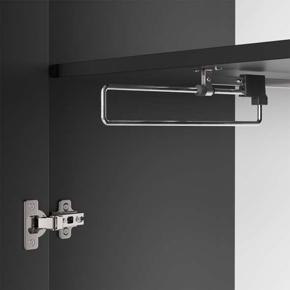 Garderobe Sigi 100-120x217 cm - 4 skuffer - Velg farge og bredde selv