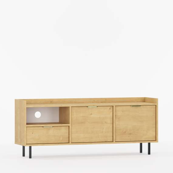 Tv-benk Sigi 150-180x62 cm - med ben -  Velg farge og bredde selv