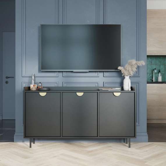 Skjenk Sigi 150-180x82 cm - 3 dører - Velg farge og bredde selv