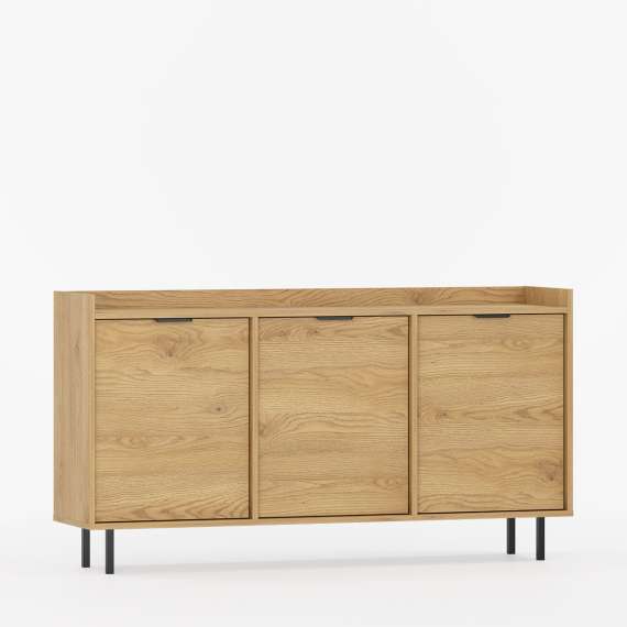 Skjenk Sigi 150-180x82 cm - 3 dører - Velg farge og bredde selv