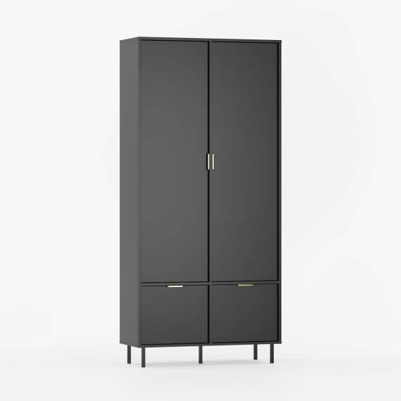 Garderobe Sigi 100-120x217 cm - 4 dører