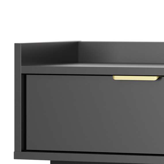 Sigi tv-benk 150-180x42 cm - Lav tv-benk med ben