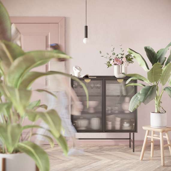 Skjenk Sigi 80-120x118 cm - Velg bredde og farge selv