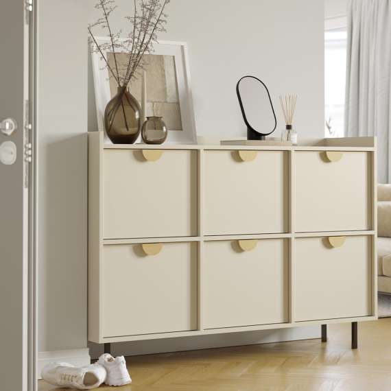 Skjenk - skap Sigi 150-180x103cm - 6 dører - Velg farge og bredde selv