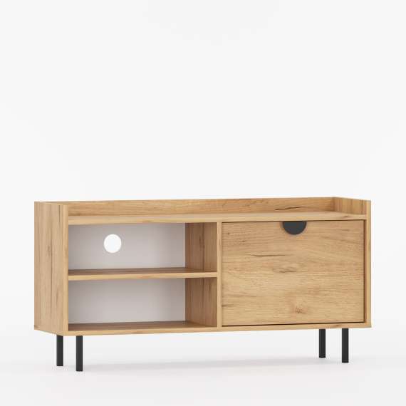 Tv-benk Sigi 100-140x62 cm - Høy - Velg bredde selv