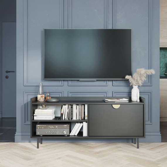 Tv-benk Sigi 100-140x62 cm - Høy - Velg bredde selv