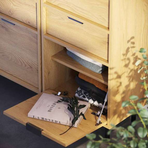 Kommode Sigi 40-80x103 cm - med ben - Flere tilpasningsmuligheter