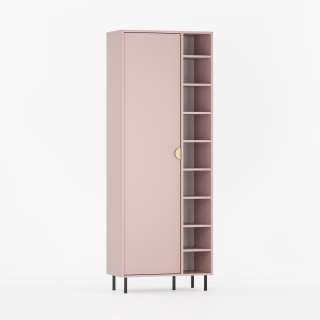 Garderobeskap Sigi 80-100x217 cm - Garderobe med ben