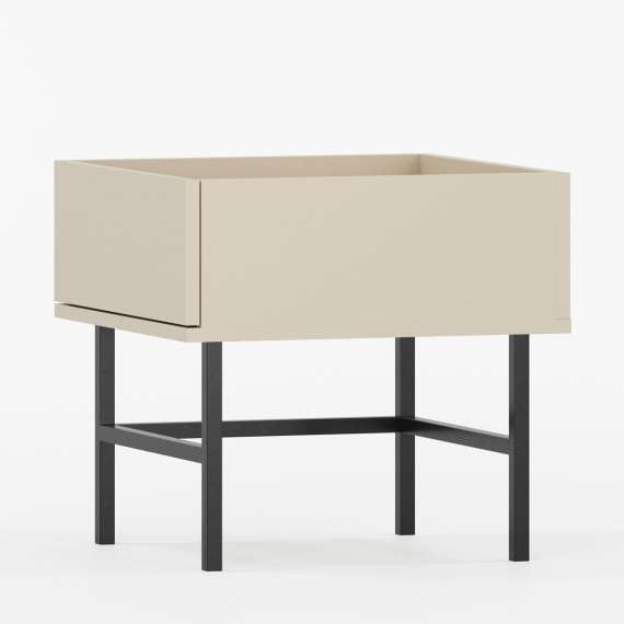 Stuebord Sigi 50x50 cm - med skuff