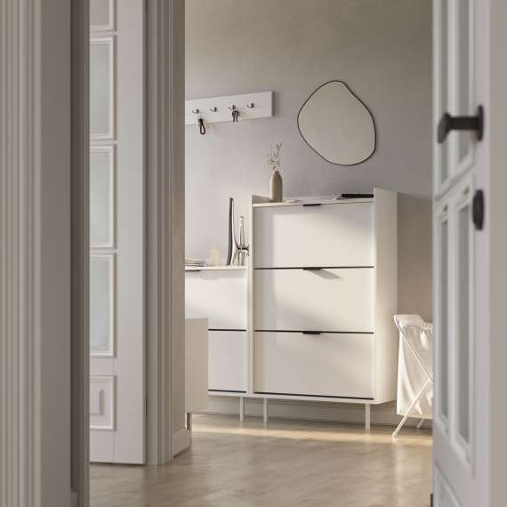 Skoskap Sigi 40-100x133 cm - Velg farge og bredde selv