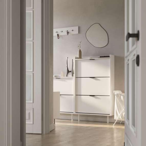 Skoskap Sigi 40-100x133 cm - Velg farge og bredde selv