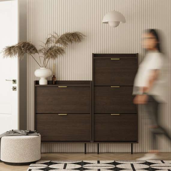 Skoskap Sigi 40-100x96 cm - Velg farge og bredde selv