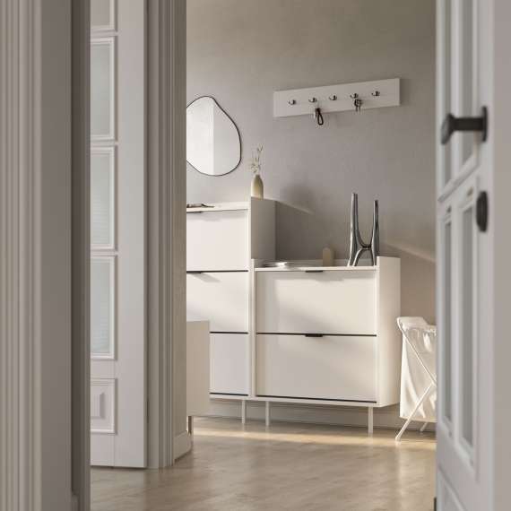 Skoskap Sigi 40-100x96 cm - Velg farge og bredde selv