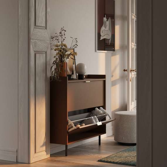 Skoskap Sigi 40-100x96 cm - Velg farge og bredde selv