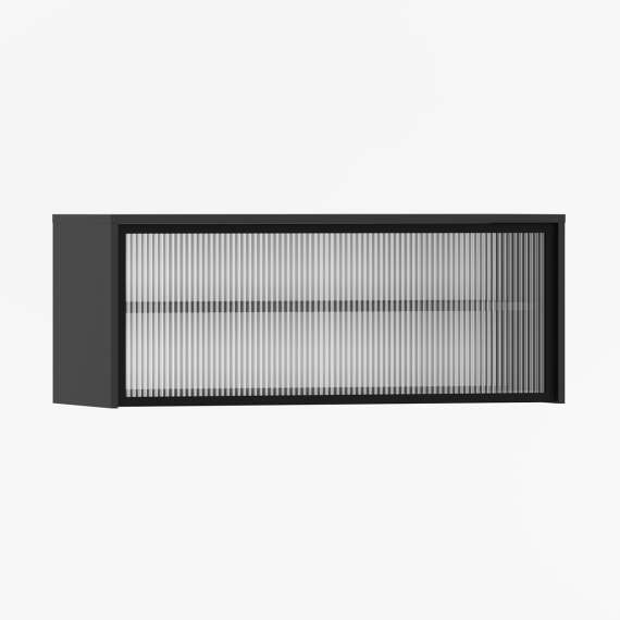 Overskap - veggskap Sigi 40-120x40 cm - Glassdører