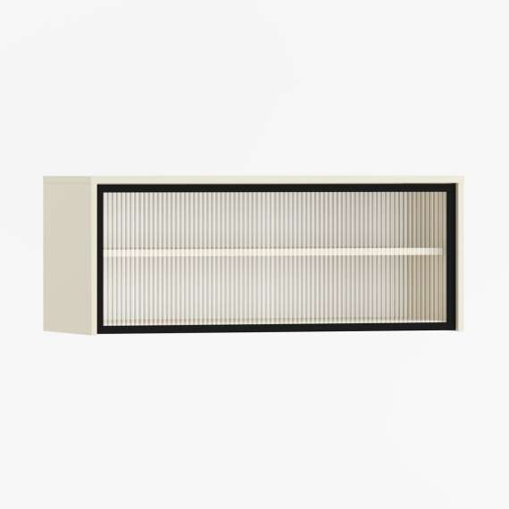 Overskap - veggskap Sigi 40-120x40 cm - Glassdører