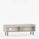 Tv-benk Sigi 100-140x42 cm - Lav tv-benk