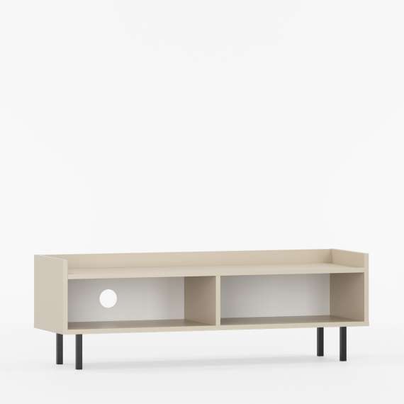 Tv-benk Sigi 100-140x42 cm - Lav tv-benk