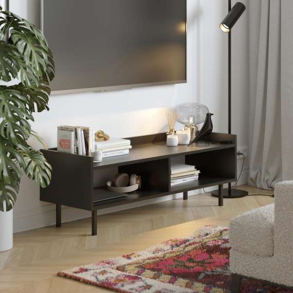 Tv-benk Sigi 100-140x42 cm - Lav tv-benk