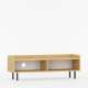 Tv-benk Sigi 100-140x42 cm - Lav tv-benk