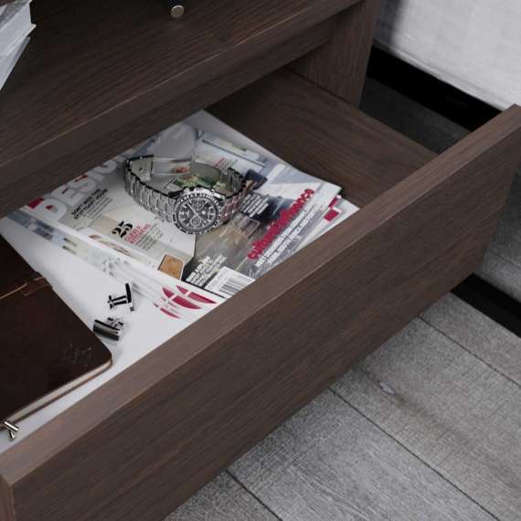 Nattbord Odis 30-70x45 cm - metallben