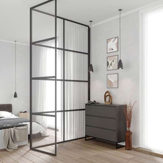 Kommode Odis 40-120x93 cm - 3 skuffer - metallben
