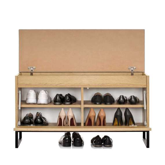 Entregarderobe Odis 40-120 cm - Benk med sittepute - Velg bredde selv