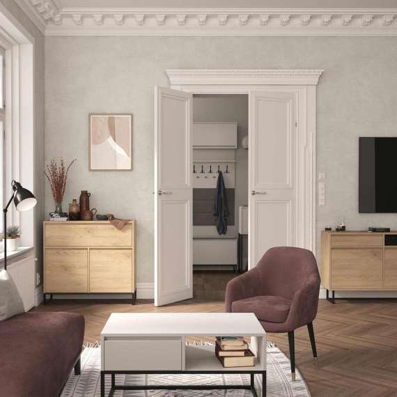 Skap Odis 65-120x93 cm - Velg bredde og farge selv