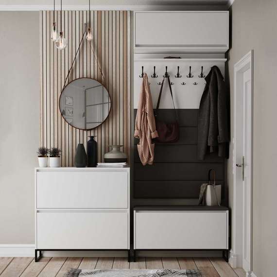 Skoskap Odis 40-120x97 cm - Velg bredde selv