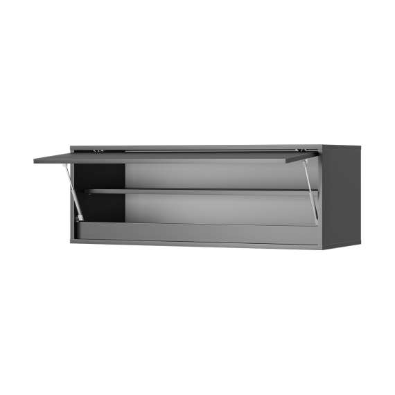Veggskap - overskap Odis 40-140x40 cm - Vegghengt
