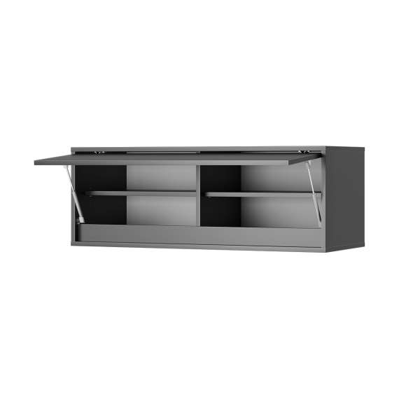Veggskap - overskap Odis 40-140x40 cm - Vegghengt