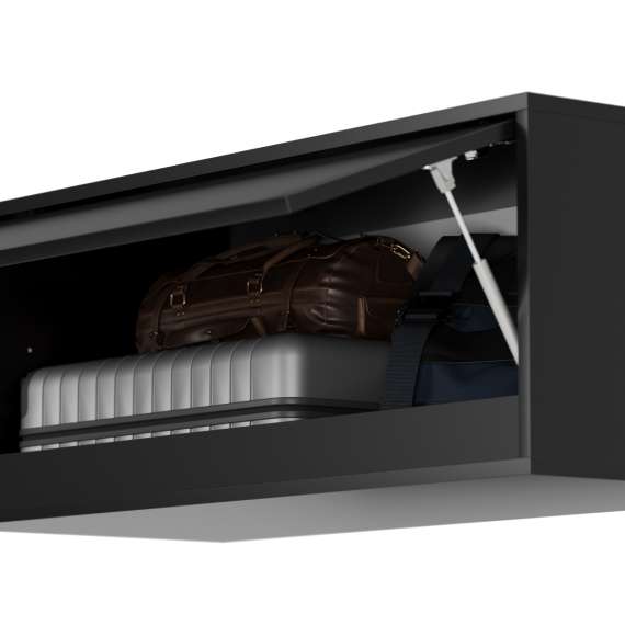 Veggskap - overskap Odis 40-140x40 cm - Vegghengt