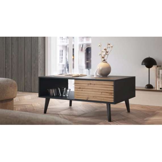 Sofabord Willow 104x46 cm - med skuffer