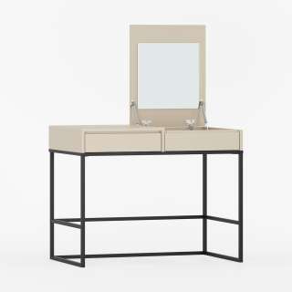 Toalettbord Odis 60-120x80 cm - Velg farge selv - med speil