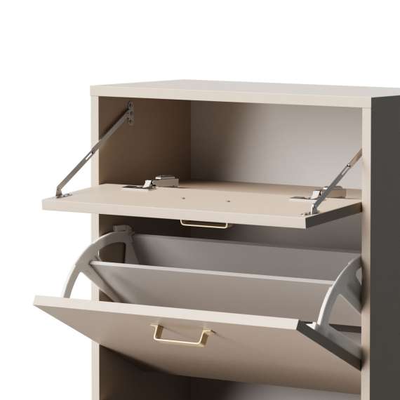 Skoskap Odis 40-100x106 cm - Velg bredde selv