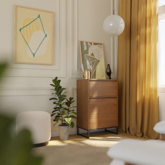 Skap Odis 40-60x93 cm - Velg bredde og farge selv