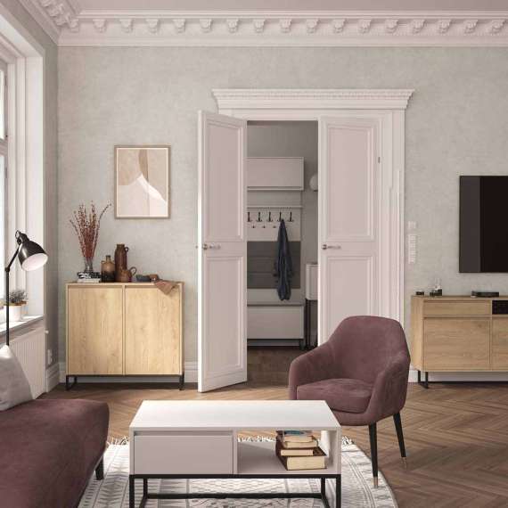 Skap Odis 65-120x93 cm - Velg bredde og farge selv