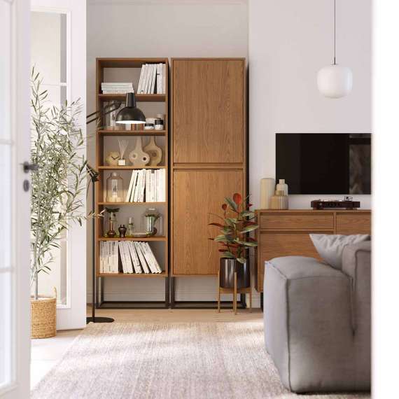 Garderobeskap Odis 40-100x202cm - Velg bredde og farge selv