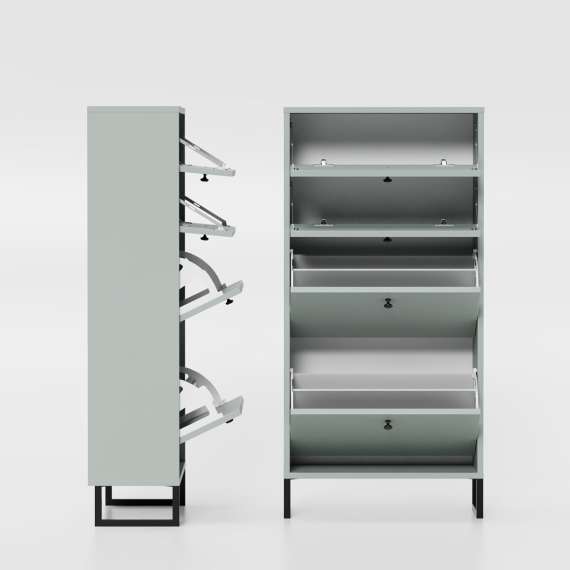 Skoskap Odis 40-100x124 cm - Velg bredde selv