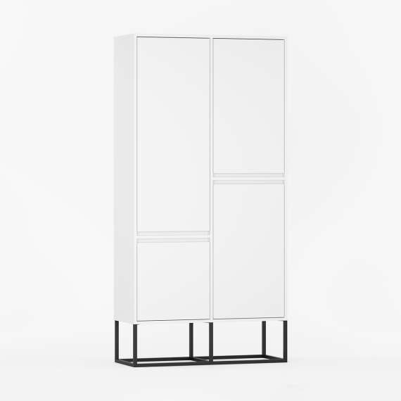 Garderobeskap Odis 100-120x202cm - Velg bredde og farge selv