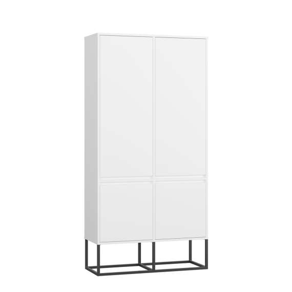 Garderobeskap Odis 100-120x202cm - Velg bredde og farge selv