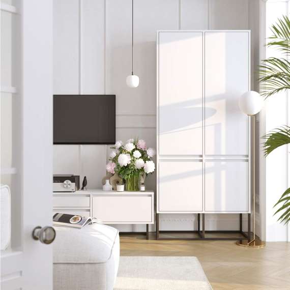 Garderobeskap Odis 100-120x202cm - Velg bredde og farge selv