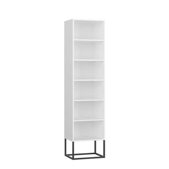 Reol - bokhylle Odis 40-100x202cm - Velg bredde og farge selv