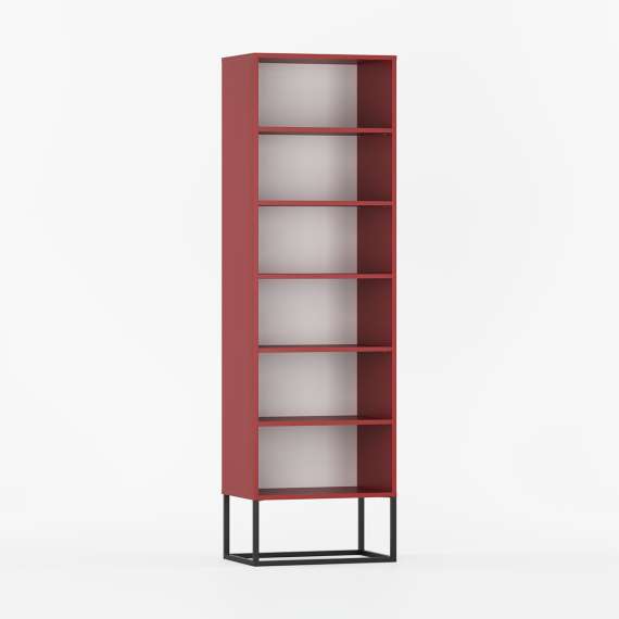 Reol - bokhylle Odis 40-100x202cm - Velg bredde og farge selv