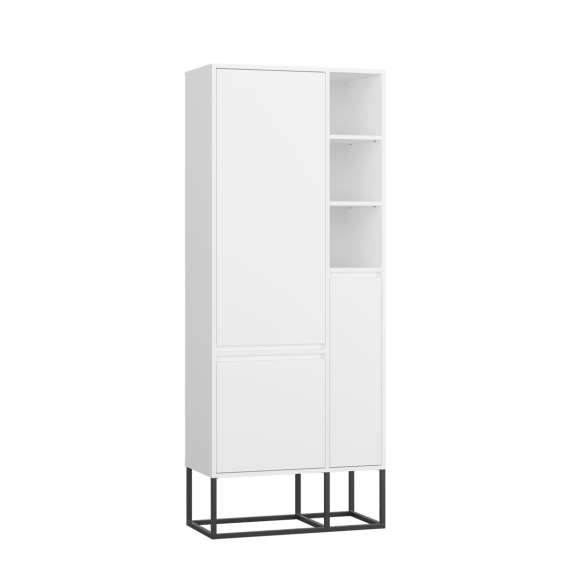 Garderobeskap Odis 80-100x202 cm - Velg bredde og farge selv