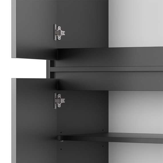 Skap - reol Odis 100-120x202cm - Velg bredde og farge selv