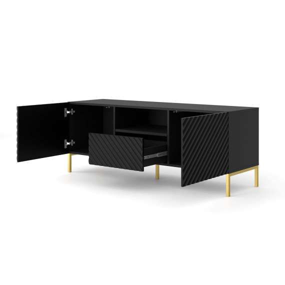 Tv-benk Surf 150 cm - 2 dører - 1 skuff