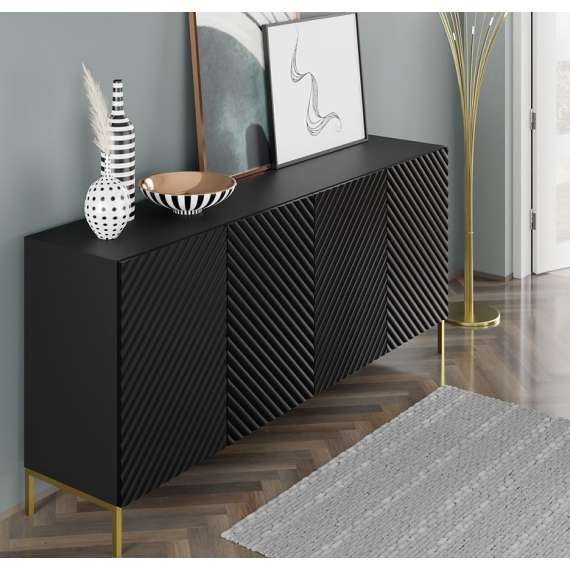 Skjenk Surf 200 cm - 4 dører