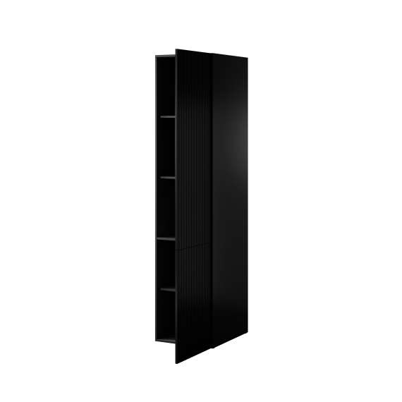 Skap Pafos 45x200 cm - Svart matt