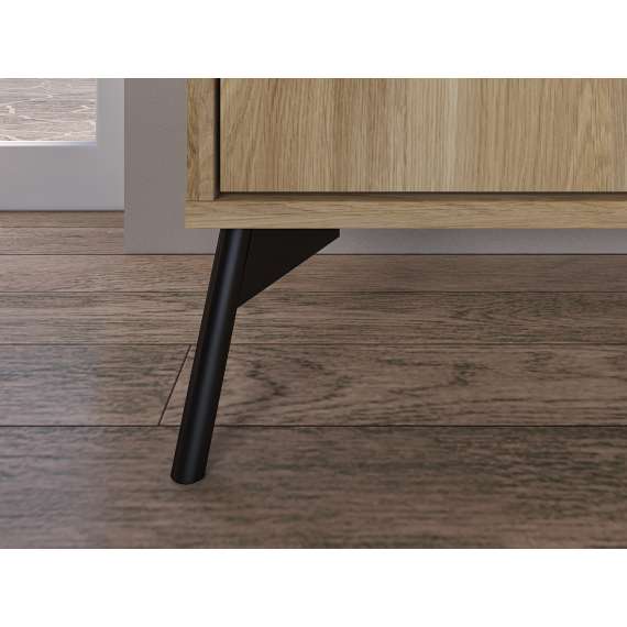 Vitrineskap Agis 90x160 cm - med ben